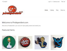 Tablet Screenshot of pindependent.com